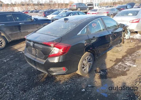 2017 Honda Civic Ex from USA, damaged, VIN 19XFC2F72HE224696